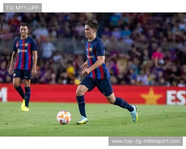 巴萨地面推进极具层次，加维抢在对方落位前创造机会